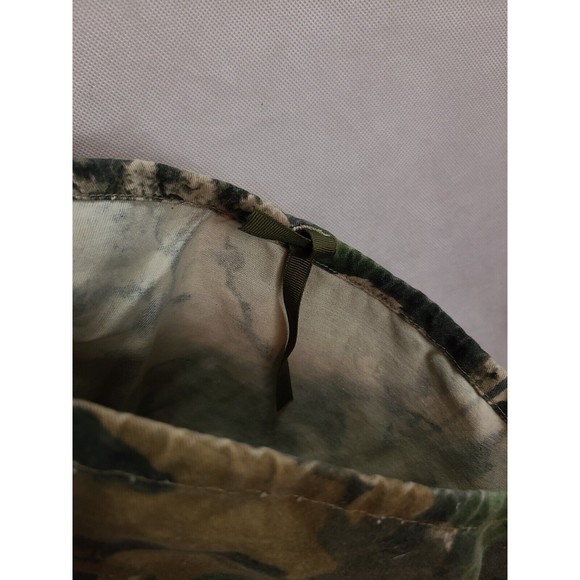 Trebark Bigwoods Men's (XL) Brown, Green Camo Hunting Cargo Bib Overalls - Picture 5 of 13